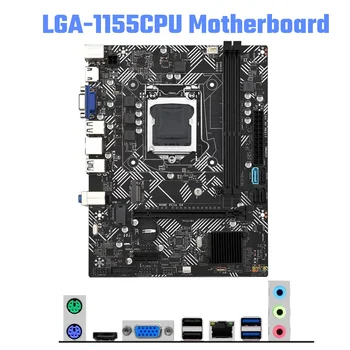 LGA-1155CPU Kompiuterio Plokštę 16GB USB SATA2.0/3.0 Plokštė PCI EXPRESS 16X B75M-VH Darbalaukio 2*DDR3Memory M. 2 NVME 24 Pins 5