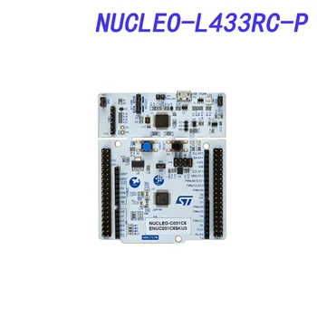 NUCLEO-L433RC-P Vystymo Lentos ir Rinkiniai - ARM STM32 Nucleo-64 plėtros taryba STM32L433RC MCU, SMPS, palaiko Arduino, ST Zi