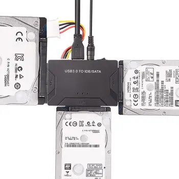 USB 3.0 Zilkee Ultra Atkūrimo Converter Sata HDD SSD Standžiojo Disko Duomenų Perdavimo Converter SATA Adapterio Kabelis 19