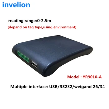 RFID uhf pasyvus desktop usb smart card reader rašytojas su USB 2.0/ RS-232/Wiegand 26/Wiegand 34/ISO18000 6C