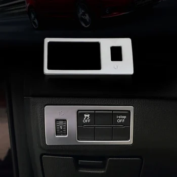 Dėl Mazda 6 Atenza 2013 - 15 2016 Galvos Rūko Šviesos Lempos Reguliuoti Mygtuką Perjungti Kontrolės Padengti Apdaila ABS Plastiko Automobilių Optikos Reikmenys 18