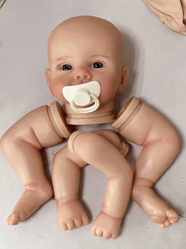 19inch Jau Baigtas Dažytos Lėlės Reborn Dalys Juliette Mielas Kūdikis 3D Tapyba su Matomas Venų Medžiaga Įstaigos Įtraukti