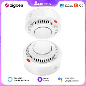 ZigBee/WiFi Dūmų Detektorius Tuya Protingo Namo Apsaugos, Gaisro Signalizacijos Sistema, Pažangaus Gyvybės 