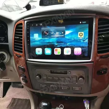 Belaidžio Carplay Android10 6+128G Už Lexus LX470 2004-2006 metų Automobilio Multimedijos Grotuvas GPS Navigacija Stereo magnetofonas DSP IPS 1
