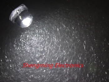 1000pcs 5MM Šiaudų Skrybėlę LED Balta super ryškus led šviesos diodų (Led) lempos 11