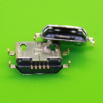 300pcs Micro usb jungtis jack įkrovimo lizdas lenovo A708T A708t S890/ Alcatel 7040N USB jungties prievadą prijungti