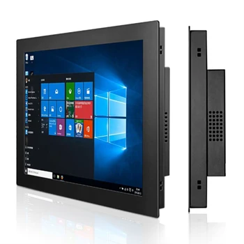 10.4 colių mini tablet PC pramonės all-in-one kompiuterio su varžinio jutiklinis ekranas Laimėti 10 Pro/Linux 1024*768 1