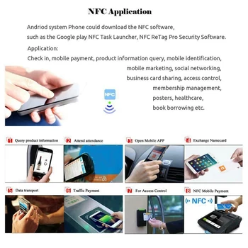 600Pcs/Daug NTAG215 NFC PVC Monetų Chip Telefonai Turimas Etiketes Žymeklį 215 2