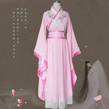 Senovės Kostiumas Remti Pasakų Bai Qian Kino ir Televizijos Karalienė, Princesė Hanfu Kinų Stiliaus Šokio Spektaklis Suknelė 1