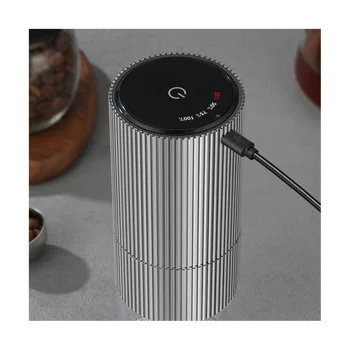 Elektrinis Kavos Malūnėlis Automatinis Kavos Pupelių, Prieskonių Espresso Kavos Aparatas Maker USB Įkroviklis Šlifuoklis Black 20