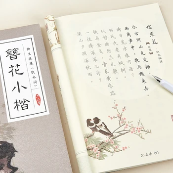 Kinų Kaligrafija Praktikos Copybooks Kinų Sunku Pen Kaligrafija Copybooks Mažas Reguliariai Scenarijus Tradicinis Eilėraštis Copybook Rinkinys 20
