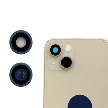IPhone XR kaip 13 Kamera, Stiklinis Lęšis Su Kadras Suklastotas, Fotoaparato Objektyvo Žiedas Bžūp, 