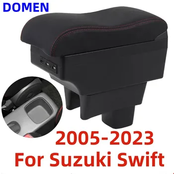 Už Suzuki Swift porankiu langelį automobilio sėdynėje lauke talpinimo Vidaus modifikacijos USB įkrovimo Peleninę Automobilių Reikmenys 2005-2021 16