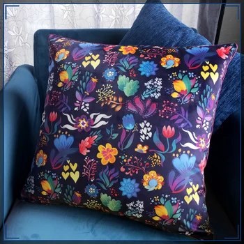 Sodo sofa Amerikos pagalvėlė padengti su pagrindinėmis biuro pagalvę šiltos lovos pagalvę raudonos mažos sulaužytos gėlės mielas pagalvė 9