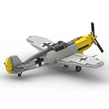 SS-71810 Messerschmitt Bf 109 Modelis Karinė Tema Blokai Žaislų Rinkinys (410PCS)