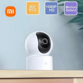 Xiaomi Mi 360° Smart Kamera Pasaulio Versija 1080P HD WiFi Naktinio Matymo Kūdikio Saugumo Stebėti Kameros AI Žmonių Darbas Su Mijia Naujas 5