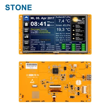 AKMENS Protingas UART HMI Smart LCD Įterptųjų Touch 