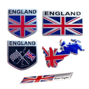 UK Vėliava Jungtinės Karalystės Vėliavos Plonas Aliuminio Etiketės, Emblemos 