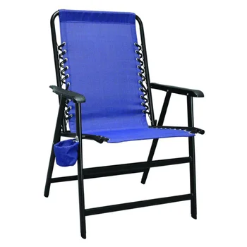 Karavanas Sporto XL Pakabos Kėdės, Mėlyna Lauko Kėdė Paplūdimio Kėdės Sulankstomos Išmatose 3