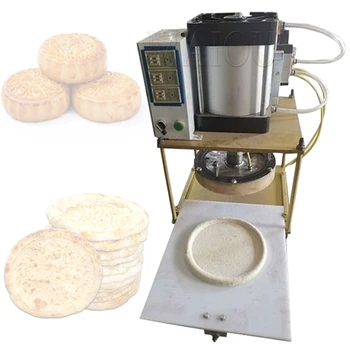 Pneumatiniai Konvejerio Tipo Pica Tešlos Spaudos Mašinos/Naan Duonos Kepimo Presavimo Įrankis Spausdinti Glutinous Ryžių Pyragas Formavimo Įranga 5