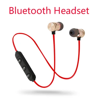 Naujas Magnetiniai Bluetooth ausinės, Stereo triukšmas atšaukimas ausinės Veikia sporto ausinių su Mikrofonu laidinis Ausinių išmaniųjų telefonų 21