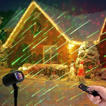 2 IN 1 LED Žvaigždėtas Dangaus Projektorius, Šviesos, Lazerių Water Wave Star Naktį Kalėdų Šviesos Žvaigždėtą LED Projektoriaus Lempa Vestuves 21