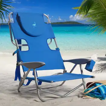 Stručių Kuprinė Plieno Paplūdimio Kėdės - Mėlyna 5