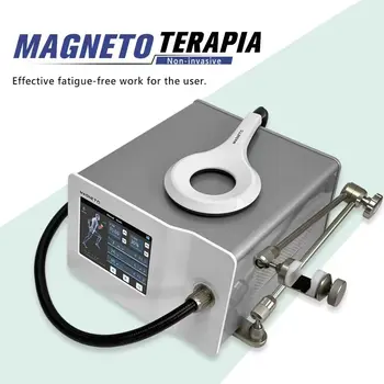 Extracorporeal Magnetinės Terapijos Technologijos Fizio Magnetų Skausmo Fizioterapija Mašina, su Vandens Aušinimo 12