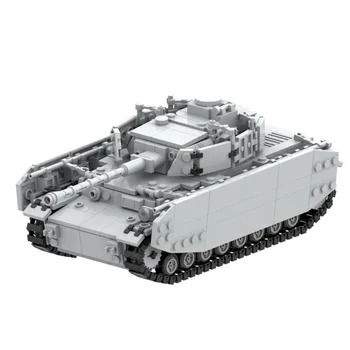 NAUJAS 997PCS WW2 Karinės SS Panzer IV Bakas Modelis 