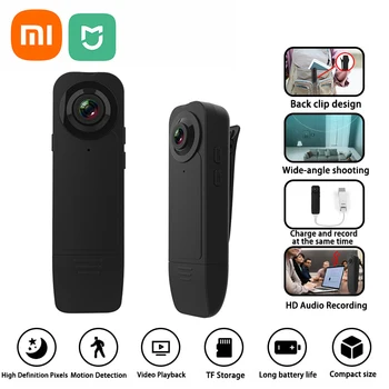 Xiaomi Mijia Nauja Mini Kamera, Wireless 1080p Lauko DV Sporto Fotoaparato Nešiojamų Mega HD Diktofonas Biure HD Garso Įrašymas 7