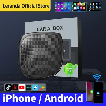 Leranda CarPlay Ai Langelį QCM6625 Android 11 Belaidžio 