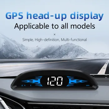 G2 HUD Head Up Display Automobilių GPS Spidometras Smart Laikrodis Dekoratyvinis Skaitmeninis Indikatorius Automobilių Elektronikos Priedai Visus Automobilius 14