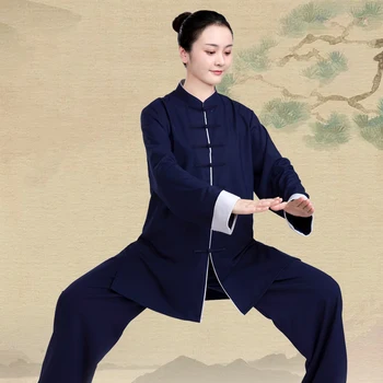 Kung Fu Chi Drabužių Kovos Menų Drabužius Taijiquan Wushu Vienodas Wing Chun Spalvotų Kinų Stiliaus 2022 Naujas Stilius