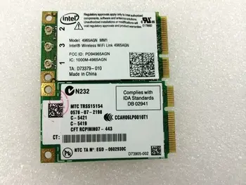 Belaidžio WiFi 4965AGN Mini PCI-E Adapterį WLAN Kortelė 300Mbps, 
