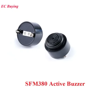 SFM380 Aktyvus garsinis signalas 12V 24V 4310 Pjezoelektriniai DC Garsiakalbis, Žadintuvas Automobilių Skirta Ištisinis Garso Balso 6