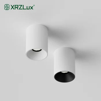XRZLux Apvalus Paviršius Sumontuotas LED Downlight 10W COB LED Lubų Apšvietimas AC220V LED Lempos, Patalpų Apšvietimas IP44 Šviestuvai 14