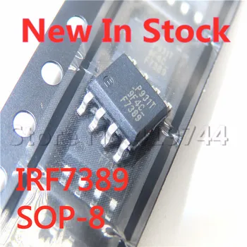 5VNT/DAUG IRF7389TRPBF IRF7389 F7389 SOP-8 N+P kanalo MOSFET Sandėlyje NAUJAS originalus IC 22