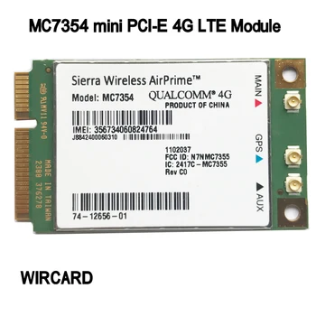 MC7354 4G LTE mini PCI-E 4G Kortele Cat3 100M 4G Modulis 6