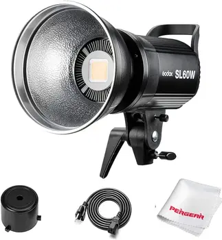 Godox SL60W SL-60W LED Vaizdo Šviesos (Dienos šviesos-Subalansuotas) Fotografijos Studija Priedai Youtube Live 18