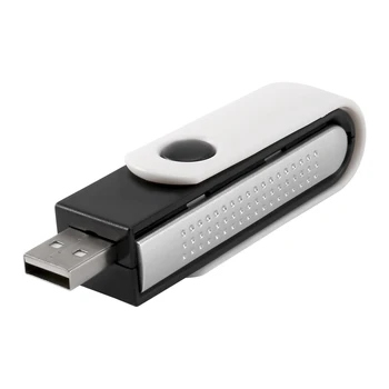 USB joninių Deguonies Baras Gaiviklis Oro Valytuvas jonizatoriaus Nešiojamas Juoda+Balta 6