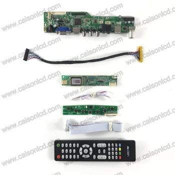 M6-V5.1 LCD TV valdiklio plokštės paramos VGA AUDIO AV USB TV 17 colių 1 920 X 1 200 B170UW01 V0 LTN170CT05-yra f01 LTN170WU-L02 21