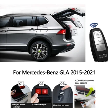 Bagažo skyriaus Bevielis Mercedes-Benz GLA 2015-2021 Automobilių Uodega Lauke Elektrinis bagazines dangtis Smart Uodegos Vartai Pakelti Koją ateityje Jutiklis 19
