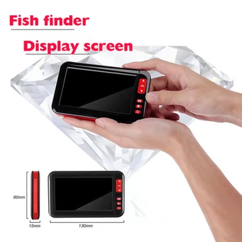 Povandeninė vaizdo žuvų ieškiklis 4.3 colio ekranas HD laidinio ryšio inkaro žuvų detektorius ekraną, foto kamerą žvejybos accessories