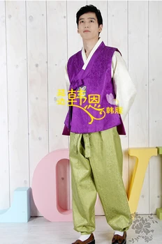 Vyriški Hanbok Korėja, Importuojamų Hanbok Audinio Jaunikis Vestuvių Hanbok Vyrų Hanbok Naujas Hanbok 4