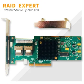 ZUPOINT LSI 9210-8i RAID Controller Card 6Gbps PCI-E SAS SATA HBA FW:P20 9211-8i JI Režimas ZFS FreeNAS unRAID Expander Kortelės 6