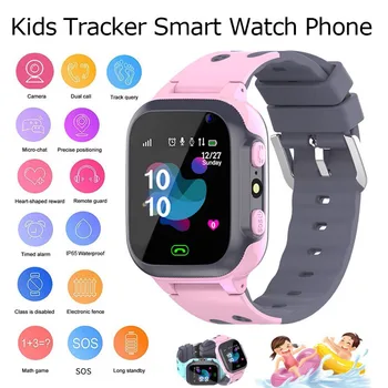 Vaikai Laikrodžiai Skambinti į Vaikų Smart Žiūrėti Vaikams SOS Vandeniui Smartwatch Laikrodį SIM Kortelės buvimo Vietą Tracker Vaikui Žiūrėti Originali