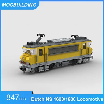 SS Blokai olandų NS 1600/1800 Lokomotyvo Modelis 