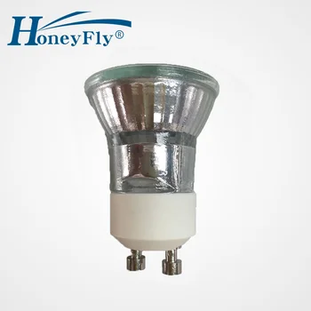 HoneyFly10pcs Pritemdomi Mini Halogeninė Lemputė MR11 GU10 35W +C(35 mm) GU10 230V Halogeninės Lempos, WarmWhite Vietoje Šviesos Patalpų Lava Lempa 4