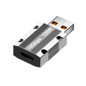 120W Cinko Lydinys C Tipo prie USB Otg Adapterio 10Gbps USB Male USB-C Moterų Jungtis Telefoną, iPad, Macbook