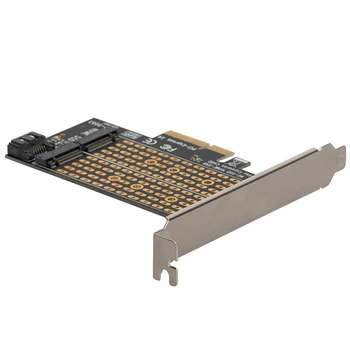 PCIE į M2/M. 2 Adapteris SATA M. 2 SSD PCIE Adapteris NVME/M2 PCIE Adapteris SSD M2 SATA PCI-E Card Klavišą M +B Klavišą Konverteris Valdyba